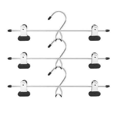 Whitmor Whitmor 6021-181-D Add on Skirt & Slack Hangers - Set of 3 52675